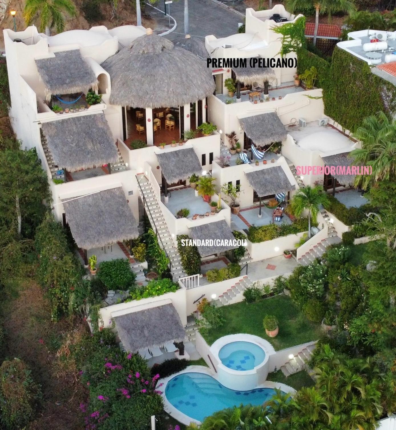 Agua Azul La Villa ซานตา ครูซ ฮัวทุลโก ภายนอก รูปภาพ